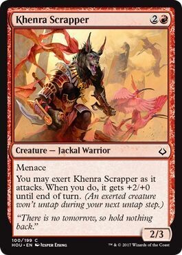 Khenra Scrapper 100/199
Hour of Devastation Singles