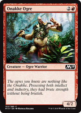 Onakke Ogre 153/280 -  Magic 2019 (M19) Singles
