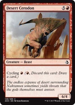Desert Cerodon 128/269 - Amonkhet Singles