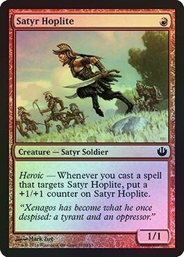 Satyr Hoplite 110/165 - Foil Journey Into Nyx Foil Singles