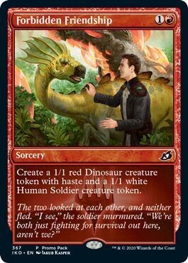 Forbidden Friendship 367 - Promo Pack Non-Foil Promo Magic: The Gathering Promo Cards (Español)