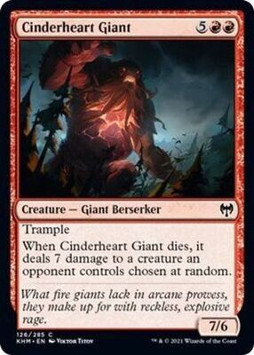 Cinderheart Giant 126/285 Kaldheim Singles