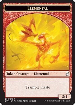 Elemental Token 008/016 - DOM Dominaria Singles