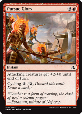 Pursue Glory 147/269 - Amonkhet Singles