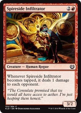 Spireside Infiltrator 133/264 -  Kaladesh Singles (Español)