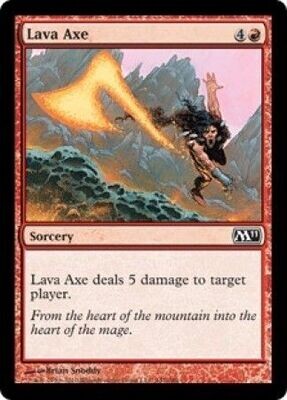Lava Axe 147/249 - Magic 2011 (M11) Singles  (Español)