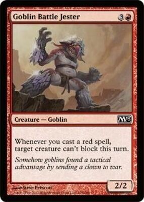 Goblin Battle Jester Magic 2013 (M13) Singles  (Español)