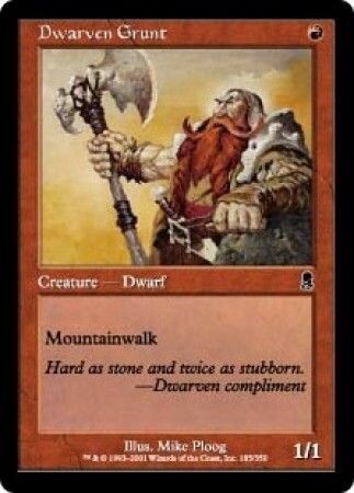 Dwarven Grunt
Odyssey Singles
