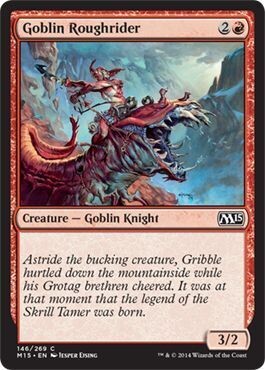 Goblin Roughrider 146/269 - Magic 2015 (M15) Singles