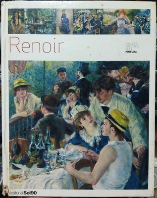 TS Renoir Grandes Mestros de la Pintura Tapa Dura Libro Espanol