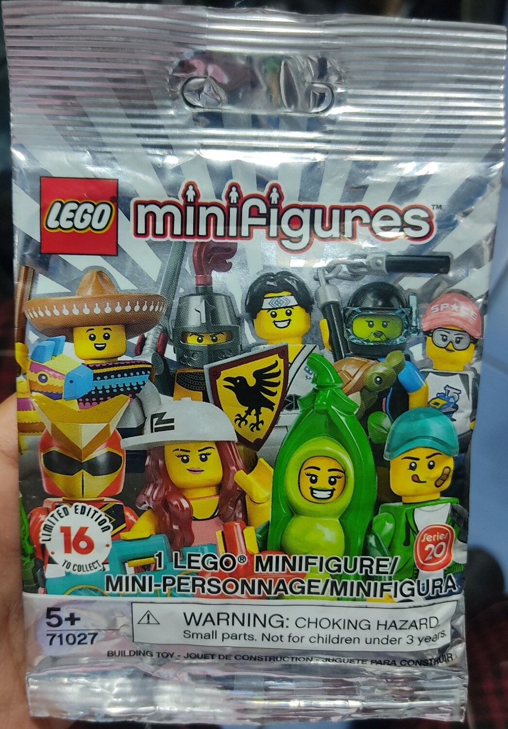 BA Lego Mini Figures Series 20 Paquete Nuevo Sellado
