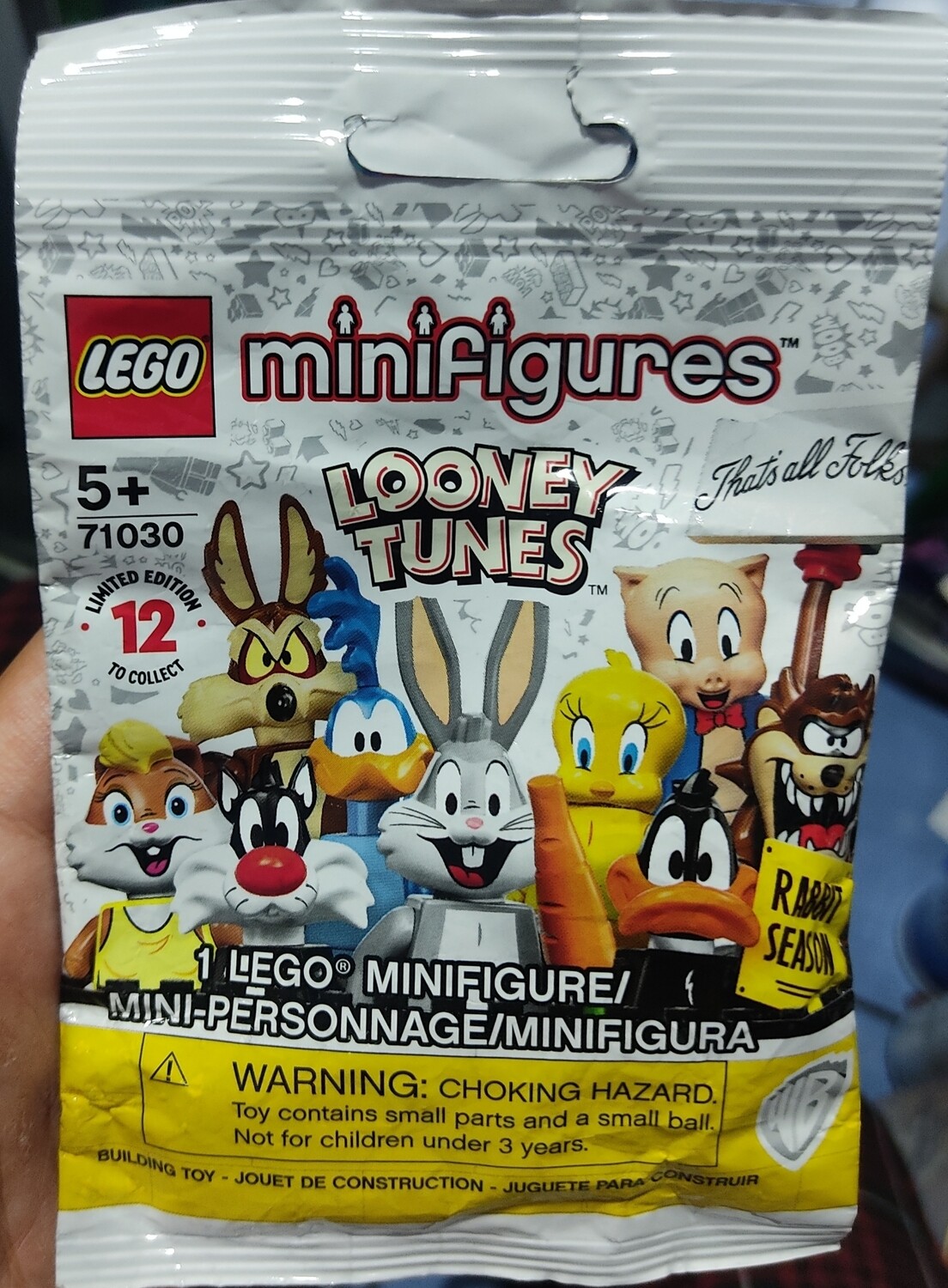 BA Lego Mini Figures Looney Tunes Paquete Nuevo Sellado