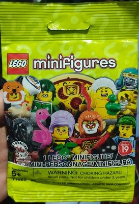 BA Lego Mini Figures Series 19 Paquete Nuevo Sellado