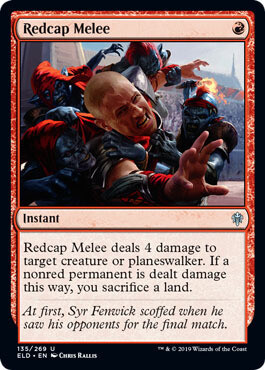 Redcap Melee 135/269 - Throne of Eldraine Singles (Español)