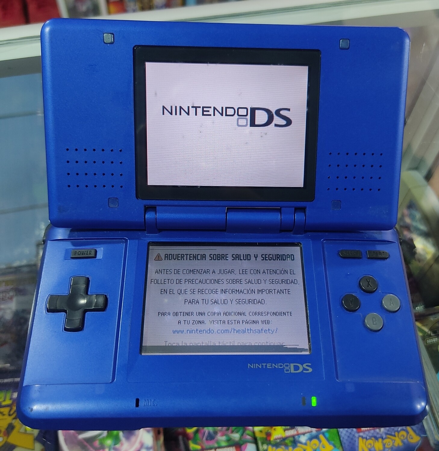 SJ Nintendo DS Azul Funcional Sin Cargador