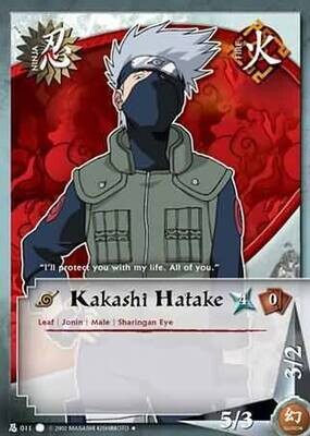 SH Kakashi Hatake - N-011 - Uncommon
Naruto: The Path to Hokage