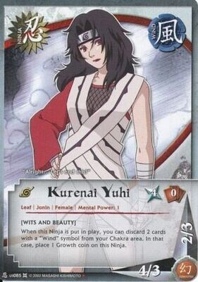 SH Kurenai Yuhi - 085 - Uncommon
Naruto CCG Promos