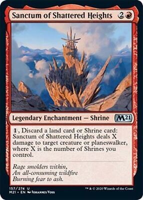 Sanctum of Shattered Heights 157/274
Magic 2021 (M21) Singles (Español)