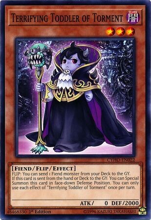 Terrifying Toddler of Torment - CYHO-EN022 - Common 1st Edition Cybernetic Horizon 1st Edition Singles