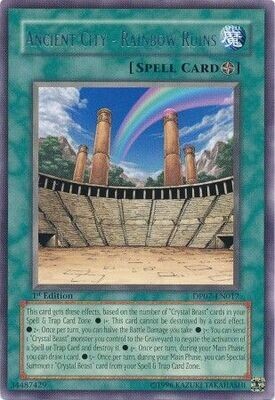 Ancient City - Rainbow Ruins - DP07-EN017 - Rare 1st Edition Duelist Pack: Jesse Anderson DP07 1st Edition Singles