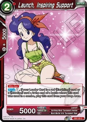 SH Launch, Inspiring Support - Battle Evolution Booster (EB-01)
Battle Evolution Booster