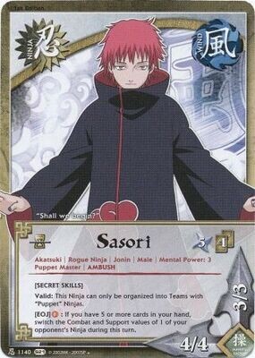 SH Sasori [Secret skills] - 1140 - Uncommon
Naruto: Shattered Truth