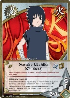 SH Sasuke Uchiha (Chilhood) [Academy Training] - 1284 - Common
Naruto: Invasion
