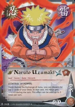 Naruto Uzumaki - 136 - Uncommon
Naruto: The Chosen