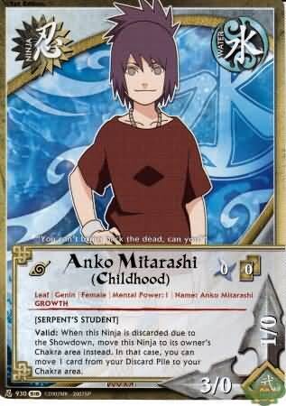 Anko Mitarashi (Childhood) - 930 - Common
Naruto: Fangs of the Snake