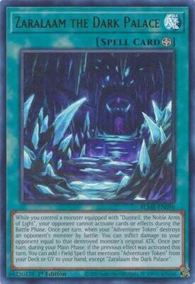 Zaralaam the Dark Palace - BLMR-EN096 - Ultra Rare 1st Edition Monstrous Revenge 1st Edition Singles