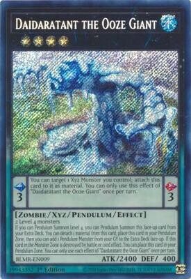 Daidaratant the Ooze Giant - BLMR-EN009 - Secret Rare 1st Edition
Monstrous Revenge 1st Edition Singles