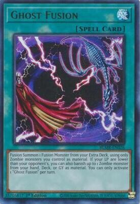 Ghost Fusion - BLMR-EN026 - Ultra Rare 1st Edition Monstrous Revenge 1st Edition Singles