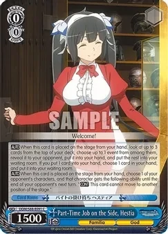 SH Part-Time Job on the Side, Hestia - Is it Wrong to Try to Pick Up Girls in a Dungeon? (DDM/S88)
Is it Wrong to Try to Pick Up Girls in a Dungeon?