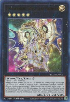 Stellarknight Constellar Diamond - BLMR-EN082 - Ultra Rare 1st Edition Monstrous Revenge 1st Edition Singles
