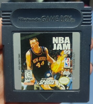 BA NBA Jam Nintendo Game Boy Color Cartucho