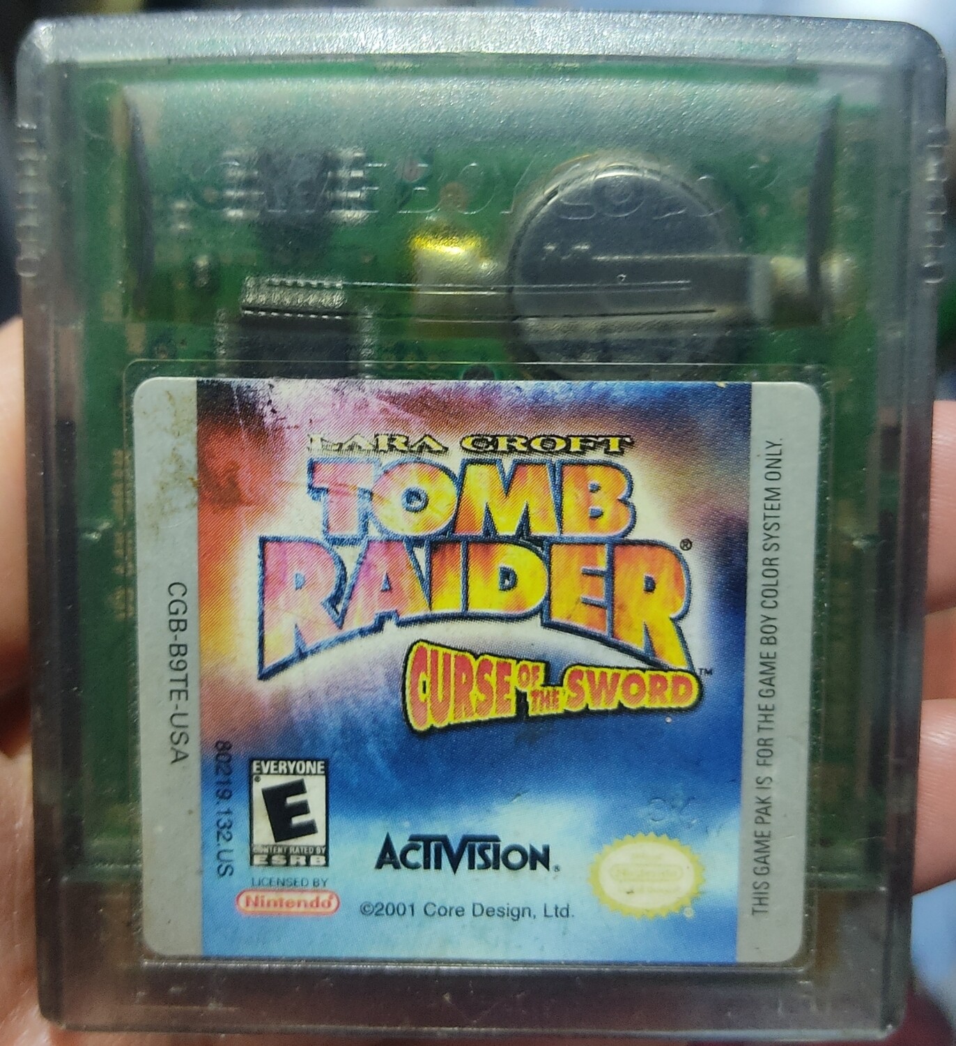 BA Tomb Raider Nintendo Game Boy Color
