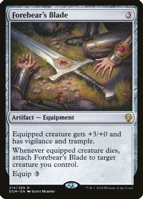 Forebear&#39;s Blade 214/269 - Dominaria (DOM)