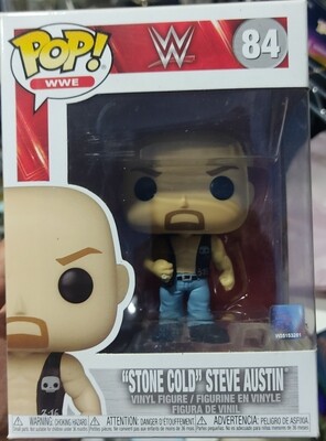 SJ Stone Cold Steve Austin Funko Pop 84 Luchador WWE