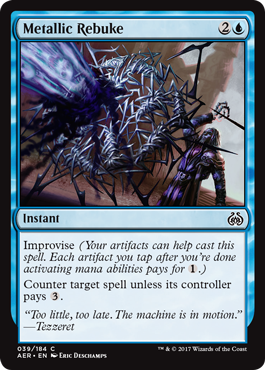 Metallic Rebuke 039/184 - Aether Revolt Singles (Español)
