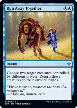 Run Away Together 062/269 - Throne of Eldraine Singles