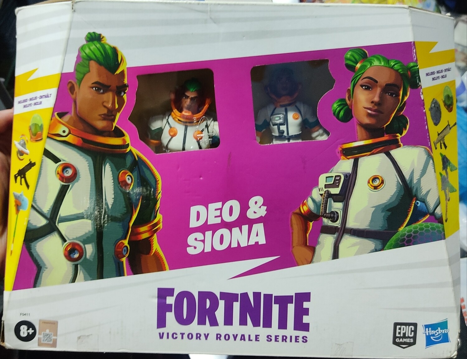 SJ Fortnite Deo Siona Hasbro Figuras 5 Pulgadas