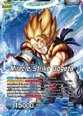 SH Son Goku &amp; Vegeta // Miracle Strike Gogeta - Mythic Booster (MB-01)
Mythic Booster