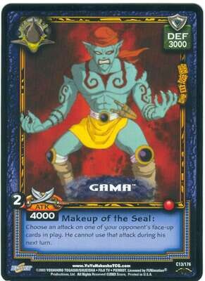 SH Gama C13/176 Yu Yu Hakusho Card Game