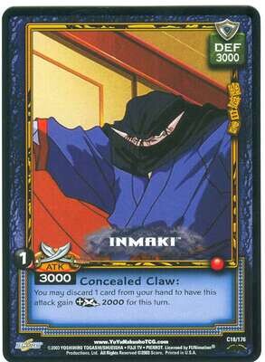 SH Inmaki C18/176 Yu Yu Hakusho Card Game