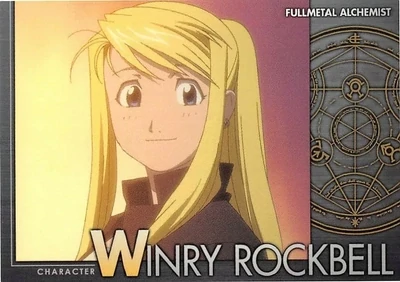 SH Full Metal Alchemist Trading Card 32 WInry Rockbell