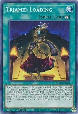 Triamid Loading - DAMA-EN063 - Common 1st Edition Dawn of Majesty 1st Edition Singles