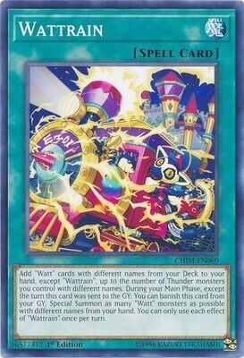 Wattrain - CHIM-EN060 - Common 1st Edition Chaos Impact 1st Edition Singles (español)