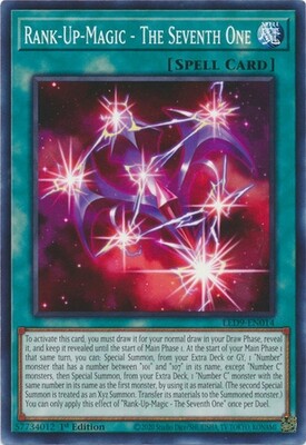 Rank-Up-Magic - The Seventh One - LED9-EN014 - Common 1st Edition
Legendary Duelists: Duels from the Deep 1st Edition Singles (español)