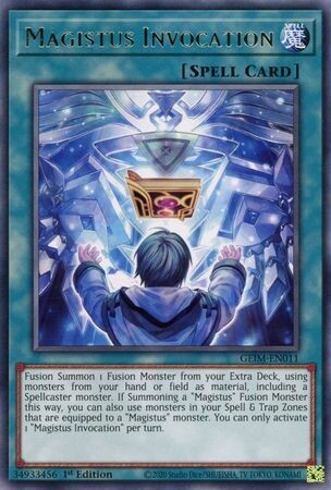 Magistus Invocation - GEIM-EN011 - Rare 1st Edition Genesis Impact [GEIM] 1st Edition Singles (español)