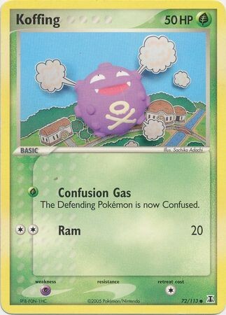 Koffing - 72/113 - Common
Ex Delta Species Singles